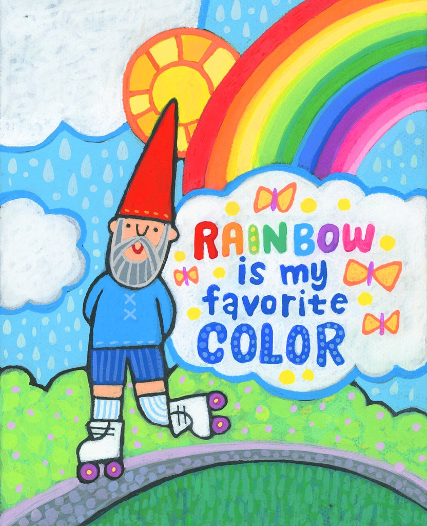 Rainbow is My Favorite Color - CC Fingering – Makit Takit