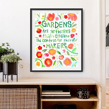 A Garden Grows Print