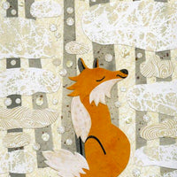Fox In the Seasons-Summer Fox Print