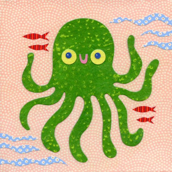 kate endle octopus art for children