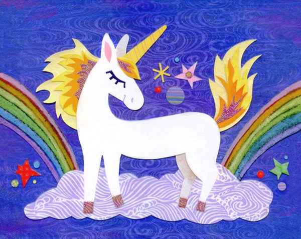 Unicorn Rainbow Print