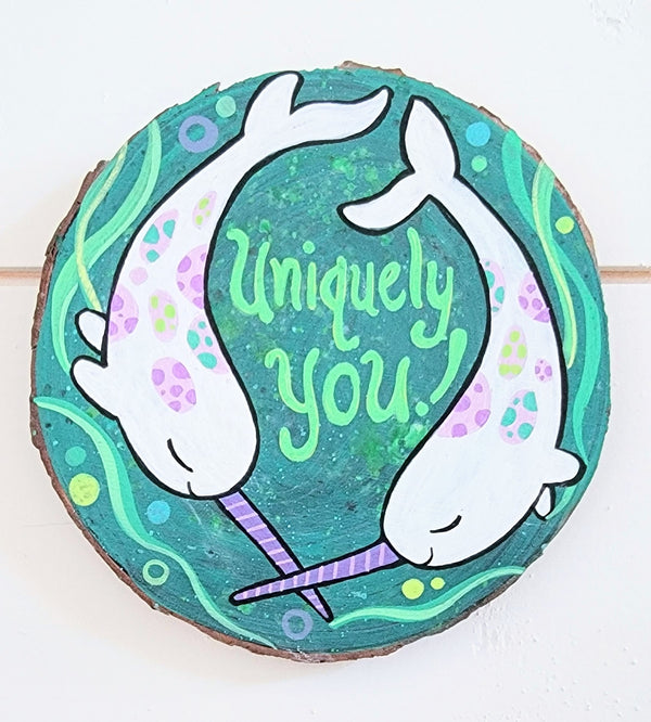 Uniquely You! Painted Birch Panel 5" Round