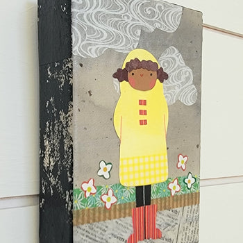 Kid Collection 4x5", 6x8", 8x10" and 6x12" Original Collages