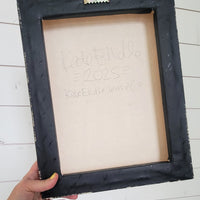 Deer At Dawn 12x16" Original Collage