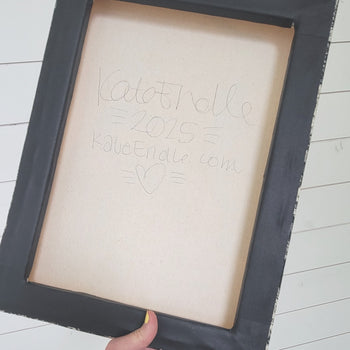 Cormorant Cove 12x16" Original Collage