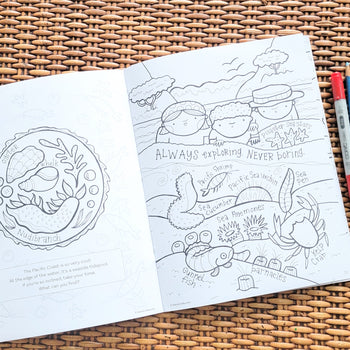 The Terrific Pacific Northwest Coloring Book