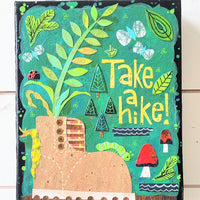 Take a Hike! 8x10" Original Collage