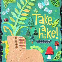 Take a Hike! 8x10" Original Collage