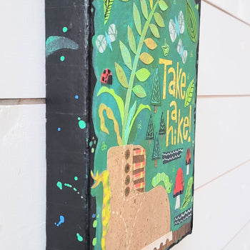 Take a Hike! 8x10" Original Collage