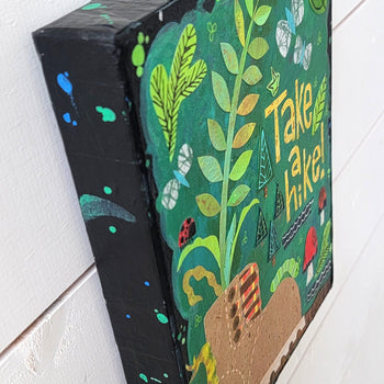 Take a Hike! 8x10" Original Collage