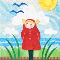 Go Outside Series 6x8" Original Collages