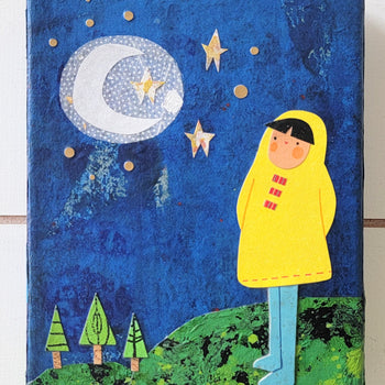 Go Outside Series 6x8" Original Collages