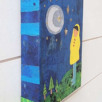 Go Outside Series 6x8" Original Collages