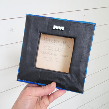 Sunny Sun 6x6" Original Collage