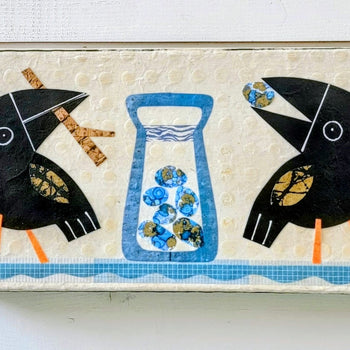 Crow Series Original One of Kind Collages