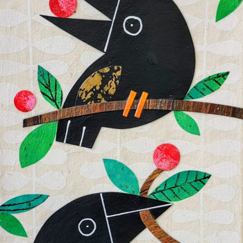 Crow Series Original One of Kind Collages