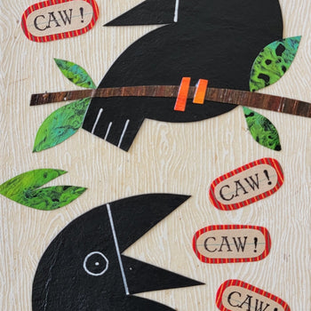 Crow Series Original One of Kind Collages