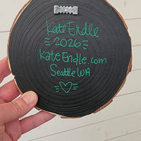 Hand Painted Original 6" Painted Round $110 Series