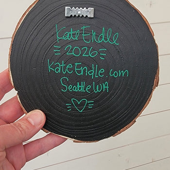 Hand Painted Original 6" Painted Round $110 Series