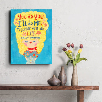 You Do You 9x12" Original Collage