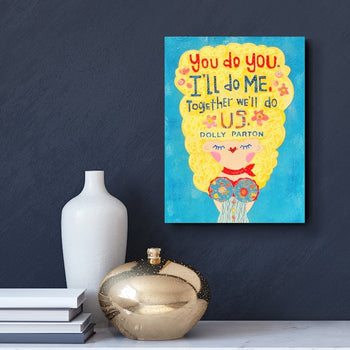 You Do You 9x12" Original Collage