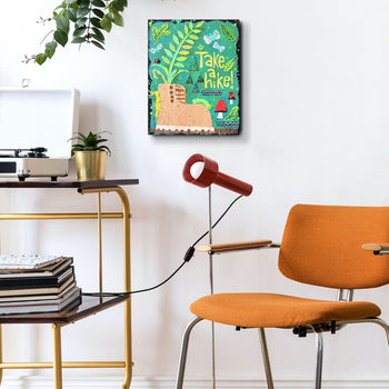 Take a Hike! 8x10" Original Collage