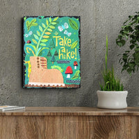 Take a Hike! 8x10" Original Collage