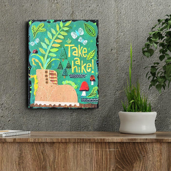 Take a Hike! 8x10" Original Collage