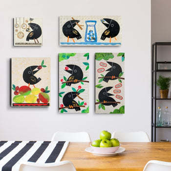 Crow Series Original One of Kind Collages