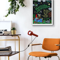 We Read To Know That We Are Not Alone Print