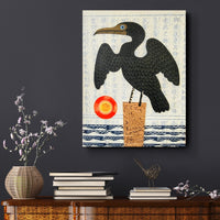 Cormorant Cove 9x12" Original Collage