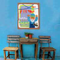 Fly Fishing Fish Market Print Portugal Fish Series