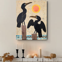 Cormorant Cove 11x14" Original Collage