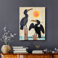 Cormorant Cove 11x14" Original Collage
