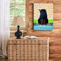 Bear At the River 12x16" Original Collage