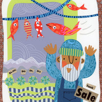 Fly Fishing Fish Market Print Portugal Fish Series