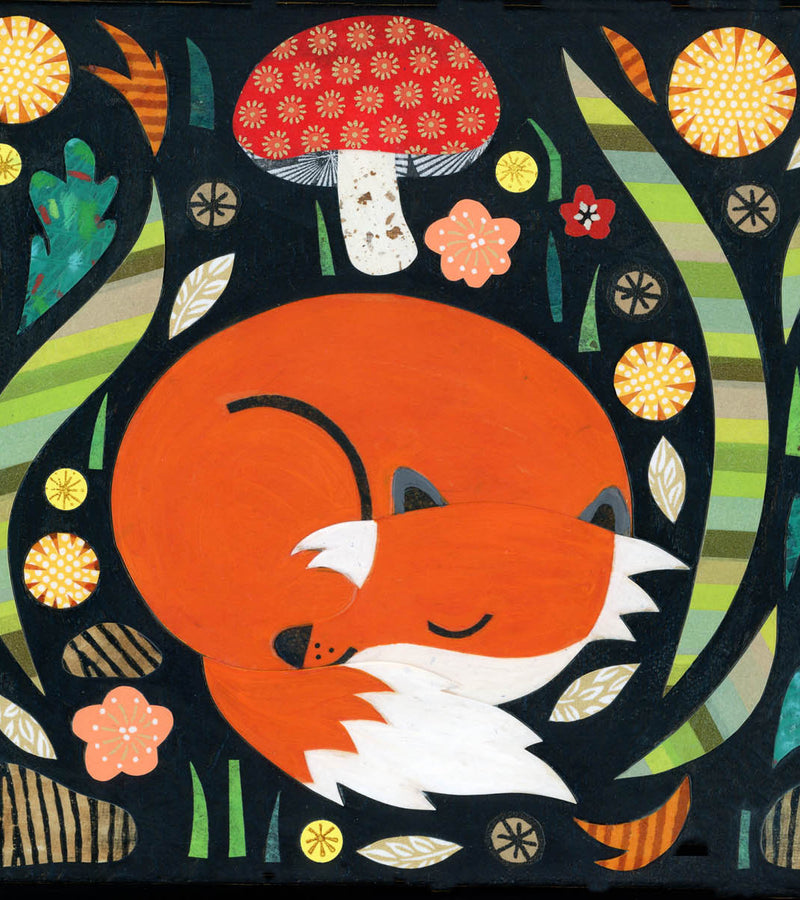 Kate Endle fox collage