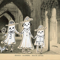 Ghosty Sad Times Prints Postcard Series