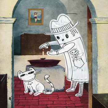 Ghosty Sad Times Prints Postcard Series