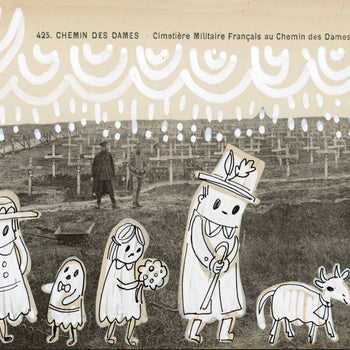 Ghosty Sad Times Prints Postcard Series