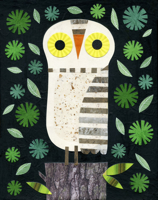 Owl At Midnight Print