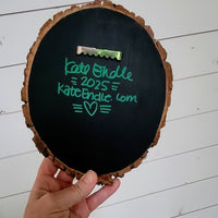 Keeping It Real Sasquatch 9"  Handpainted Wooden Oval