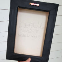 Fox In Winter 12x16" Original Collage