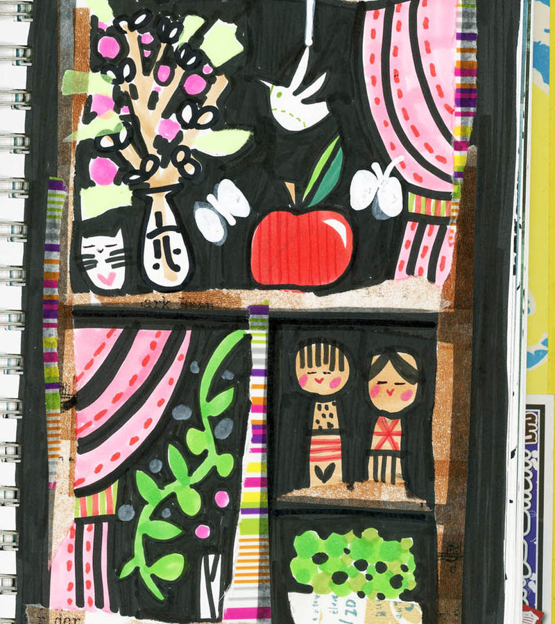 Kate Endle sketchbook