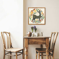 Deer In the Dawn Print