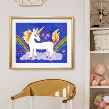 Unicorn Rainbow Print