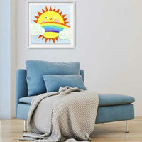 Rainbow Sun Fun Print