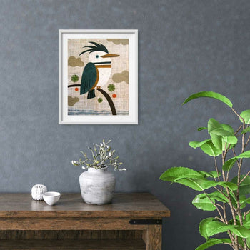 Kingfisher Kingfisher Print
