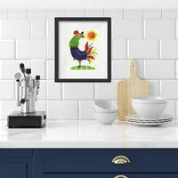 Happy Day Rooster Print