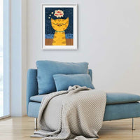 Orange Cat Dreams Big Print